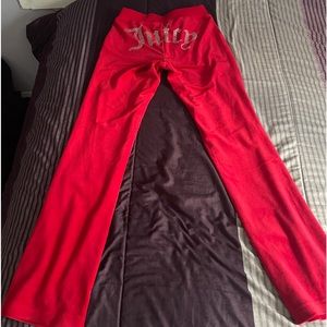 Juicy couture velvet sweatpants (XS)